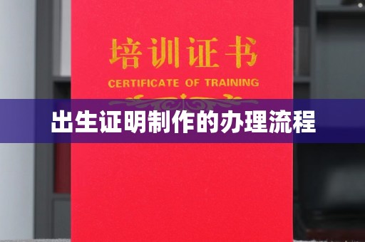埇桥出生证明制作的办理流程