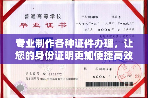 埇桥专业制作各种证件办理，让您的身份证明更加便捷高效