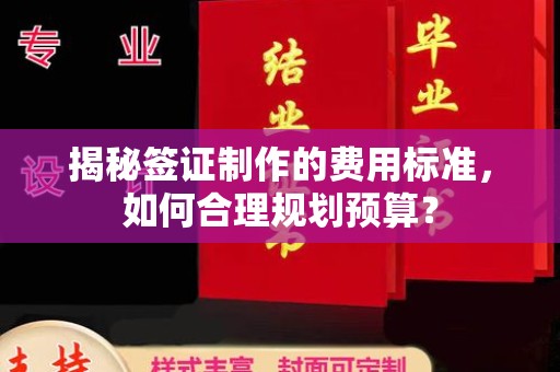 埇桥揭秘签证制作的费用标准，如何合理规划预算？