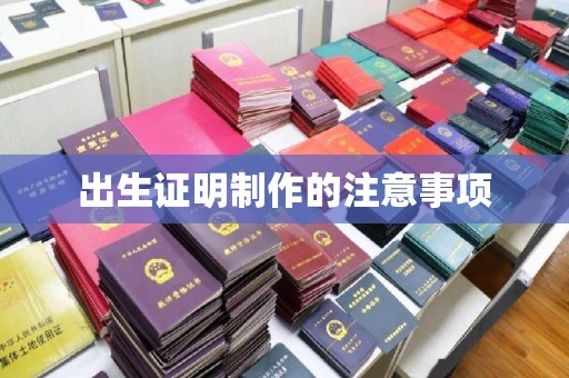 埇桥出生证明制作的注意事项