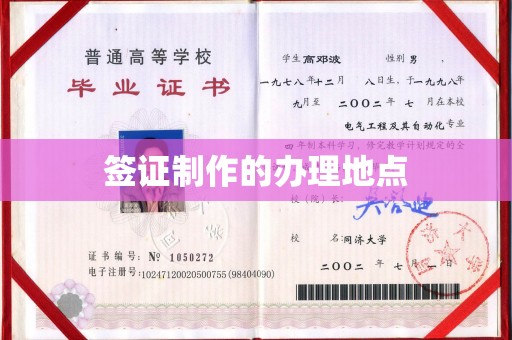 埇桥签证制作的办理地点