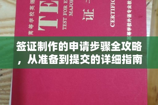 埇桥签证制作的申请步骤全攻略，从准备到提交的详细指南