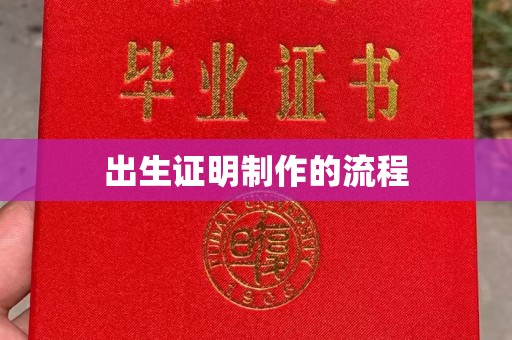 埇桥出生证明制作的流程